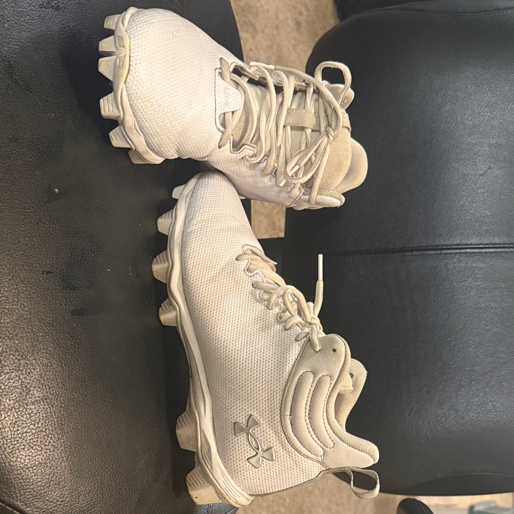 Under Armour White Athletic Shoes